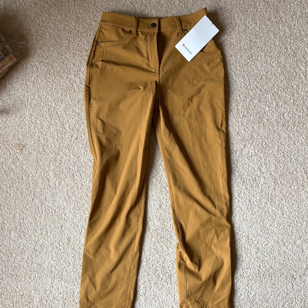 NWT lululemon city sleek 5 pocket pant 7/8 length size 4